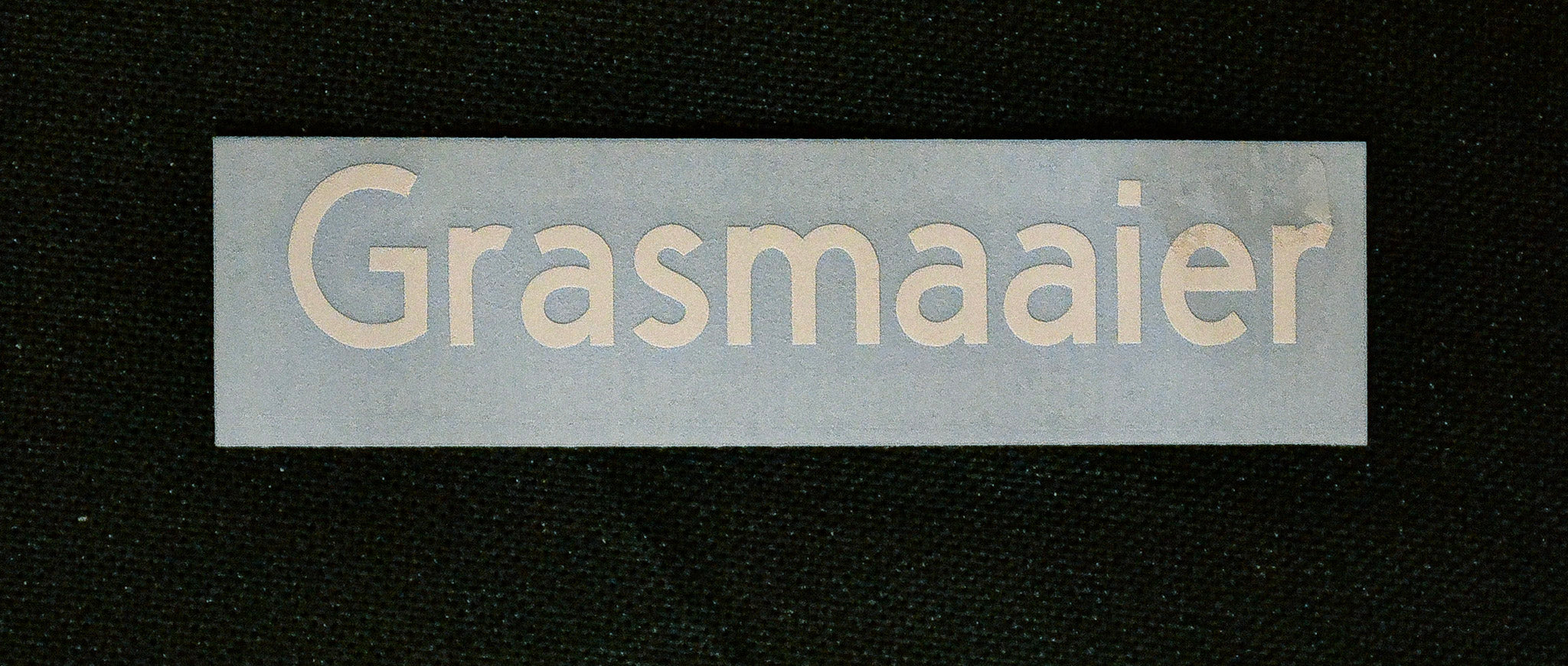 Grasmaaier sticker