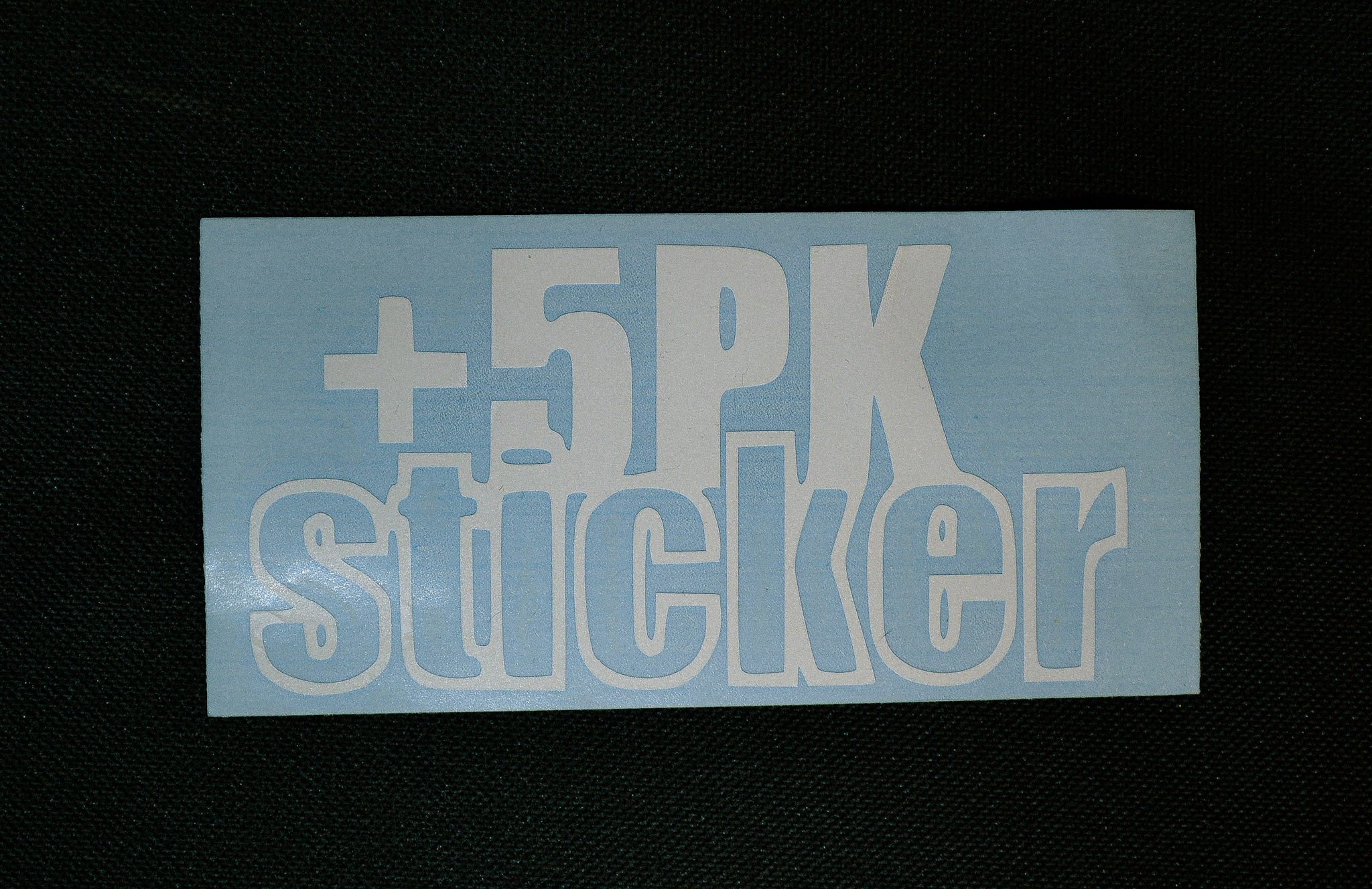 +5 Pk Sticker