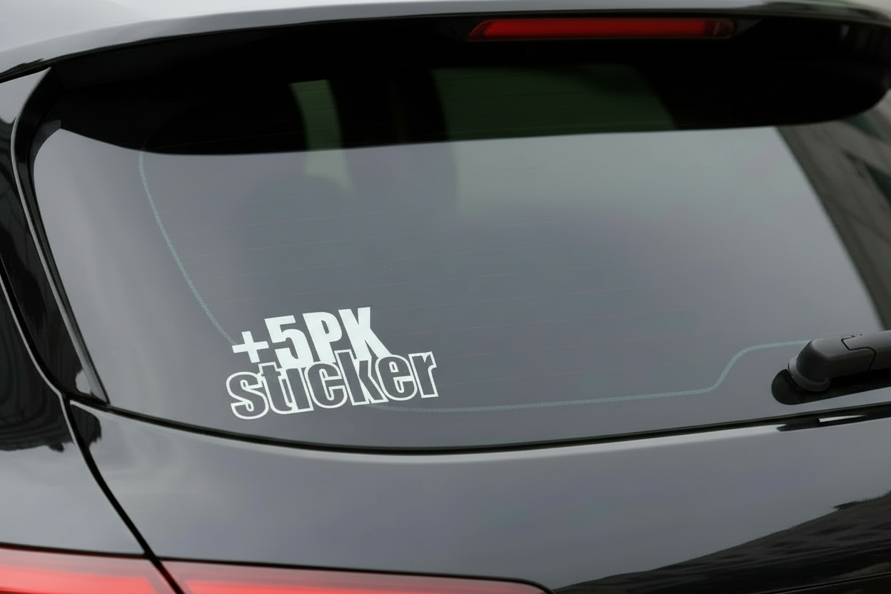 +5 Pk Sticker